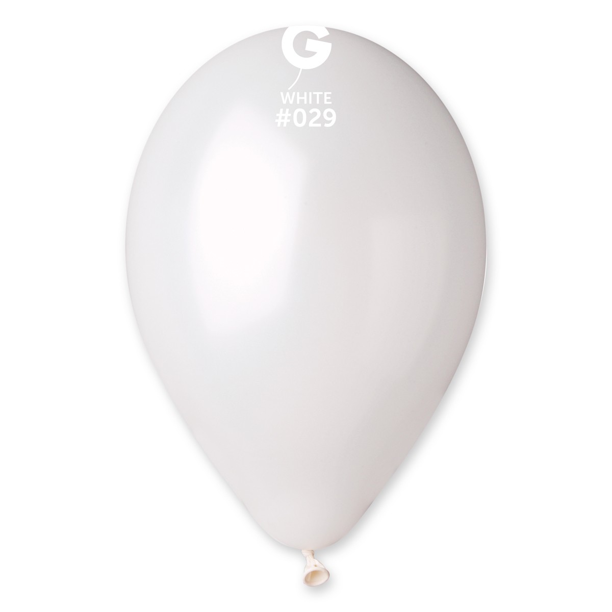 Балон Металик - GM110 - Бял